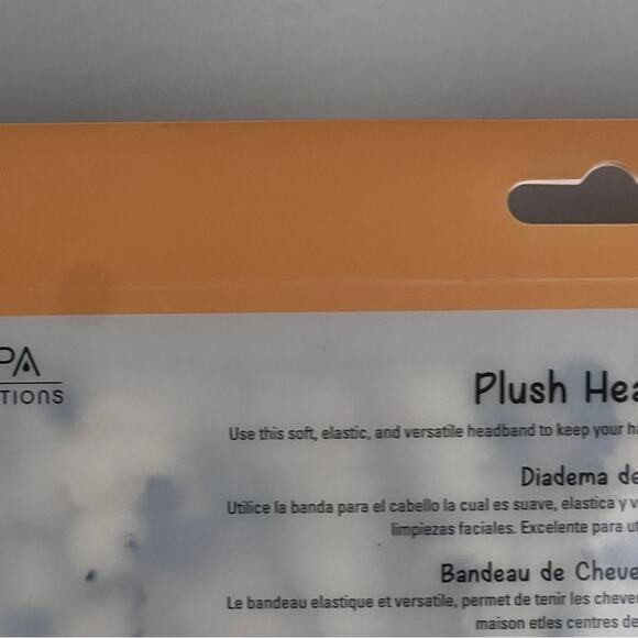 Spa Solutions Animal Print  Microfiber  Plush Spa Style Bow Elastic  Headband - Picture 7 of 8